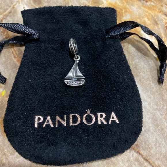 Sailed Away Pandora Charm - Picture 1 of 2